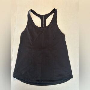 Lululemon Black Racerback Singlet Tank Top Size 6